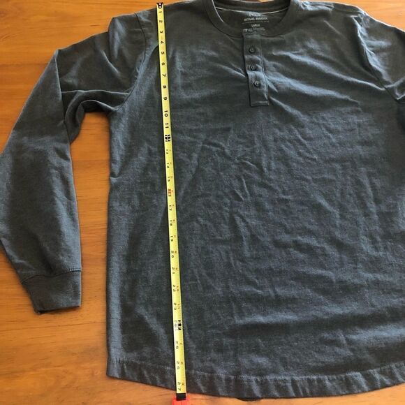 Mens Michael Brandon Large Long Sleeve Shirt - Picture 4 of 7